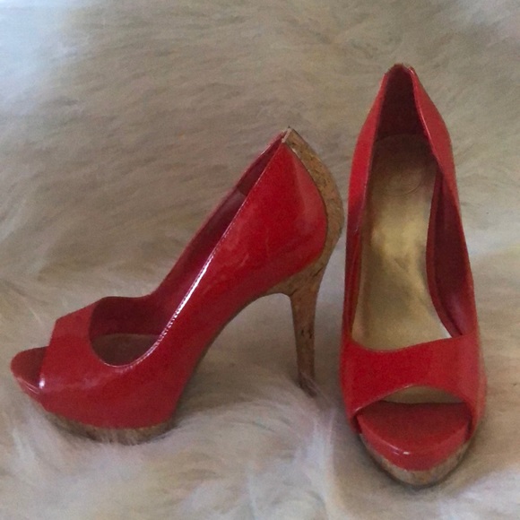 HOT!! Red Jessica Simpson pumps - Picture 4 of 4
